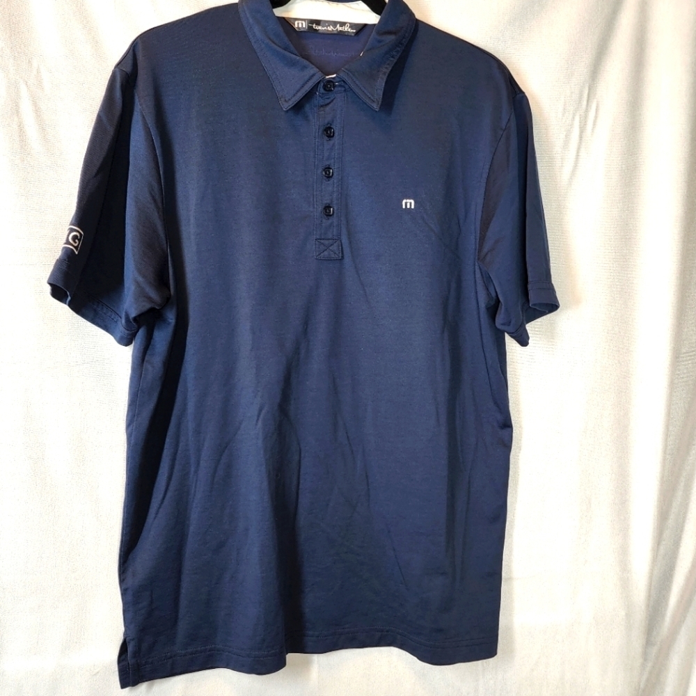 Travis Mathew navy polo